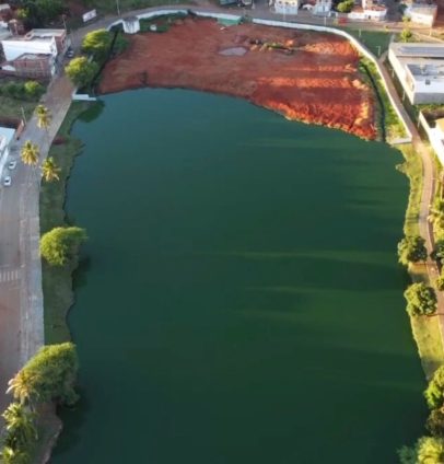 Lagoa Manoel Caculé, obra inacabada 